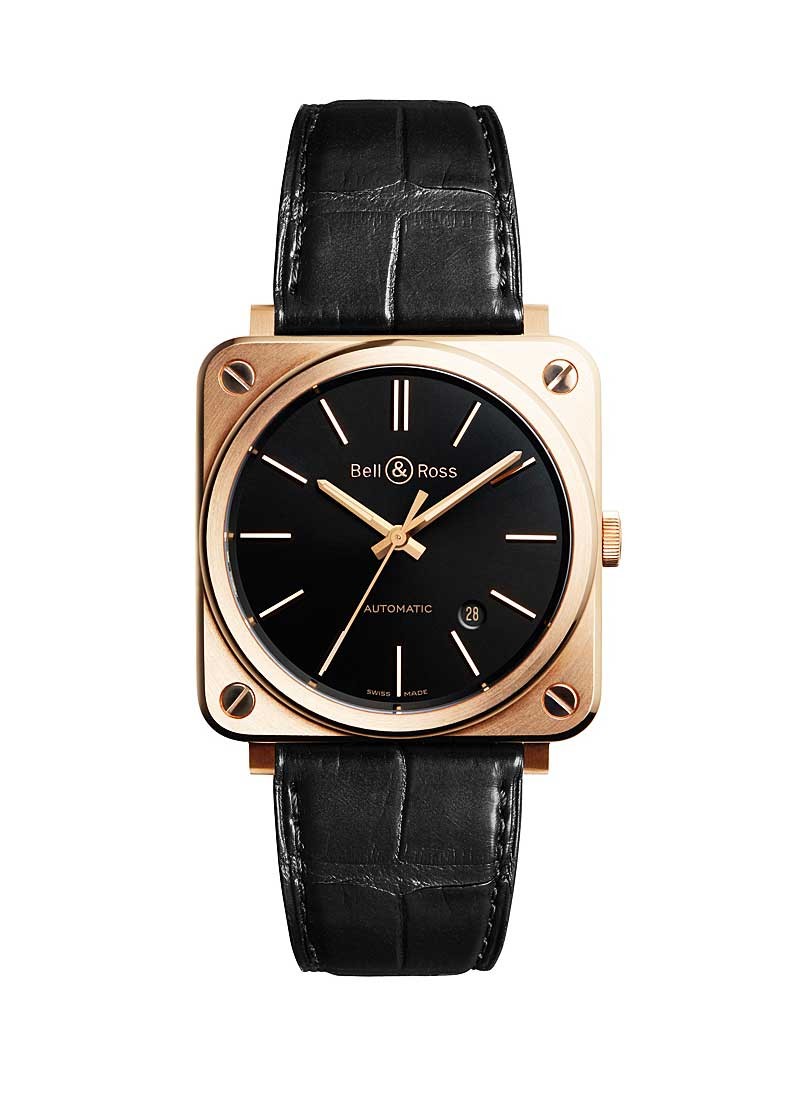 Bell & Ross BR-S Automatic in Rose Gold