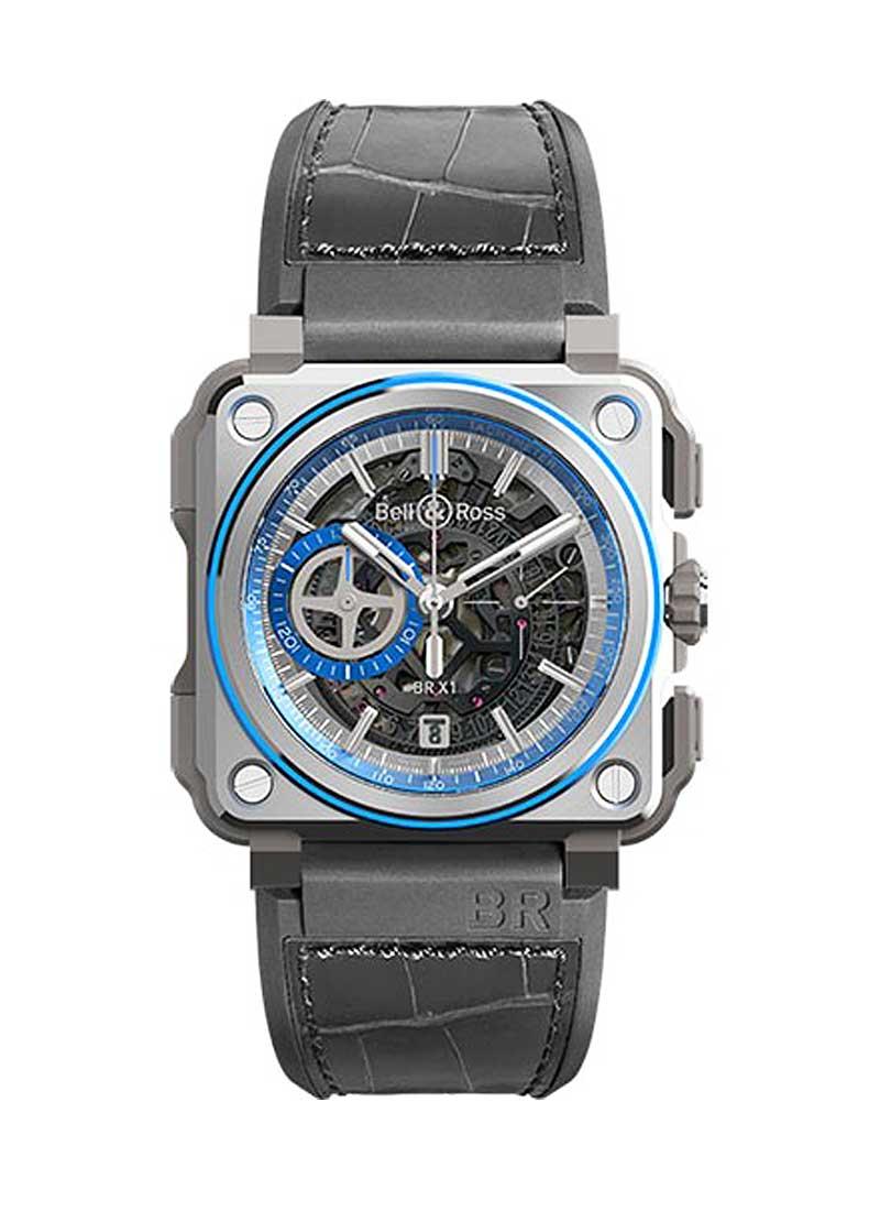 Bell & Ross BR-X1 Hyperstellar Chronograph in Titanium and Aluminium with Rubber