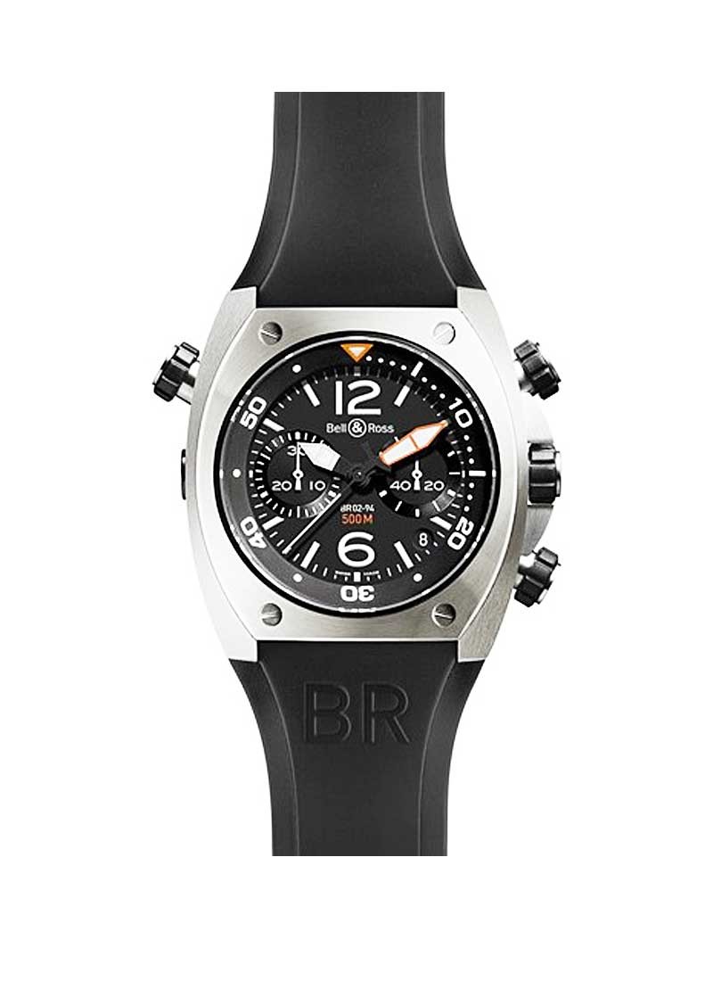 Bell & Ross Marine BR 02-94 Chronograph in Steel