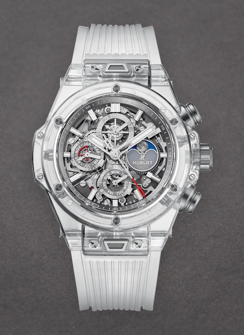 Hublot Big Bang Unico Perpetual Calendar in Sapphire - Limited to 50 Pieces