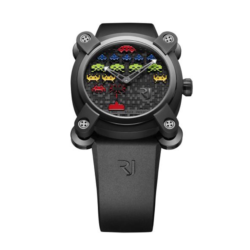 Romain Jerome Moon Invader Space Invaders 40mm in PVD and Steel