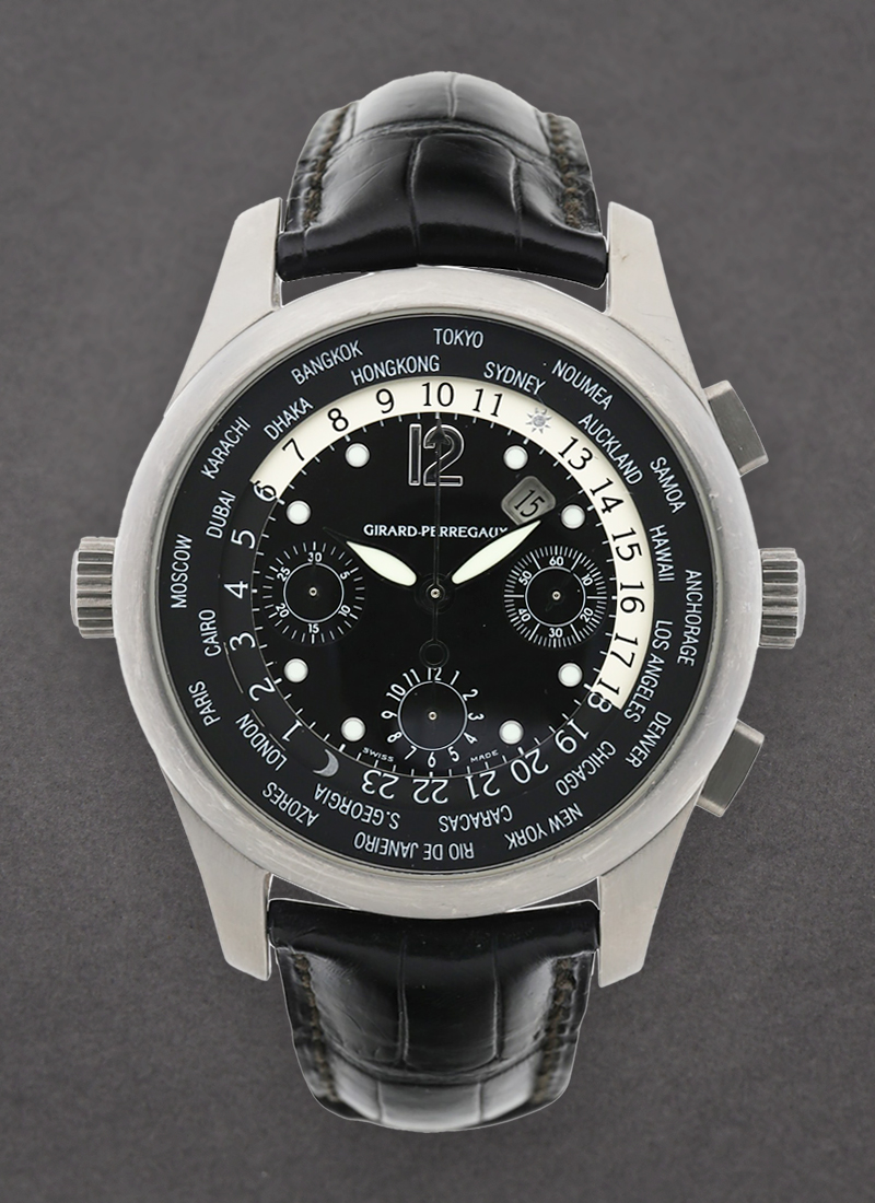 Girard Perregaux Worldtimer WW.TC in Steel