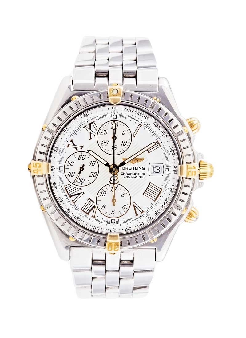 Breitling Crosswind Two-Tone Chronograph in Steel and Yellow Gold