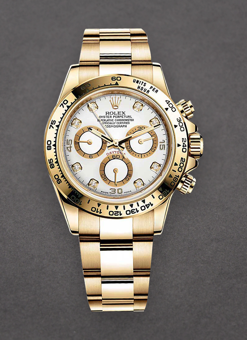 Rolex Unworn Daytona Yellow Gold