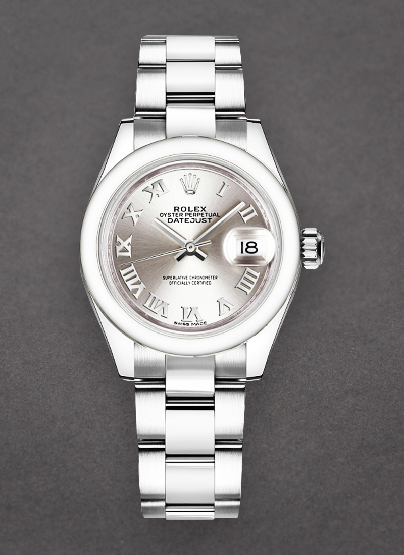 Rolex Unworn Ladies Datejust 28mm in Steel with Domed Bezel