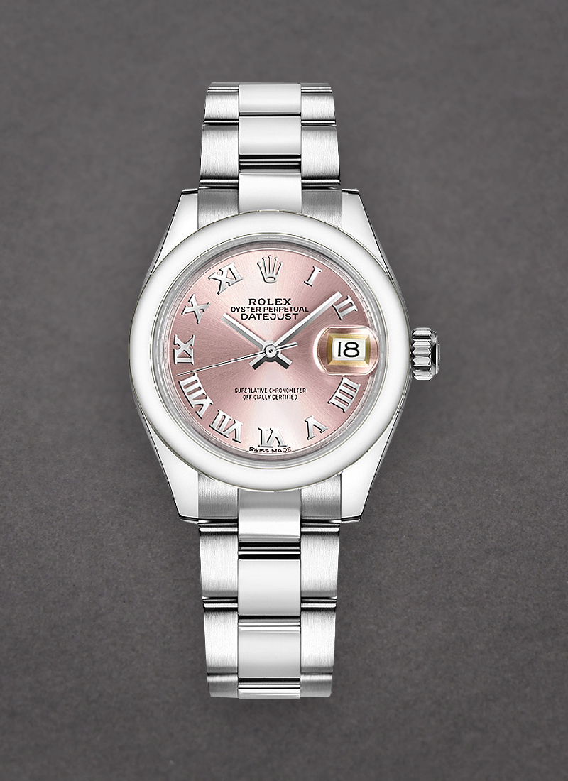 Rolex Unworn Datejust 28mm Automatic in Steel with Domed Bezel