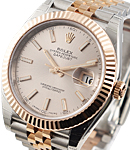 2-Tone Datejust 41mm on Jubilee Bracelet with Sundust Stick Dial