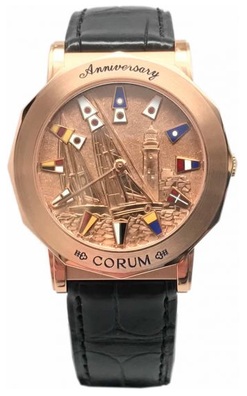 Corum Admiral's Cup Anniversary in Rose Gold with Bezel