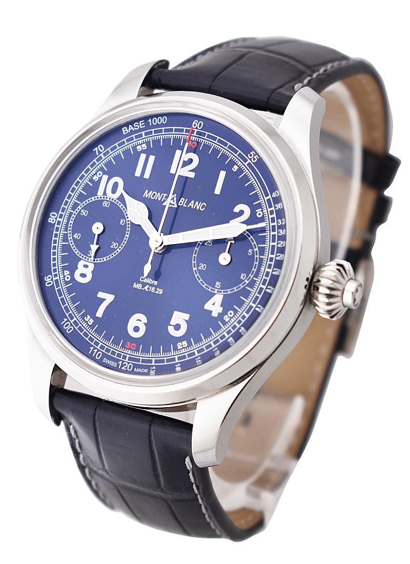 Montblanc 1858 Chronograph 44mm in Stainless Steel