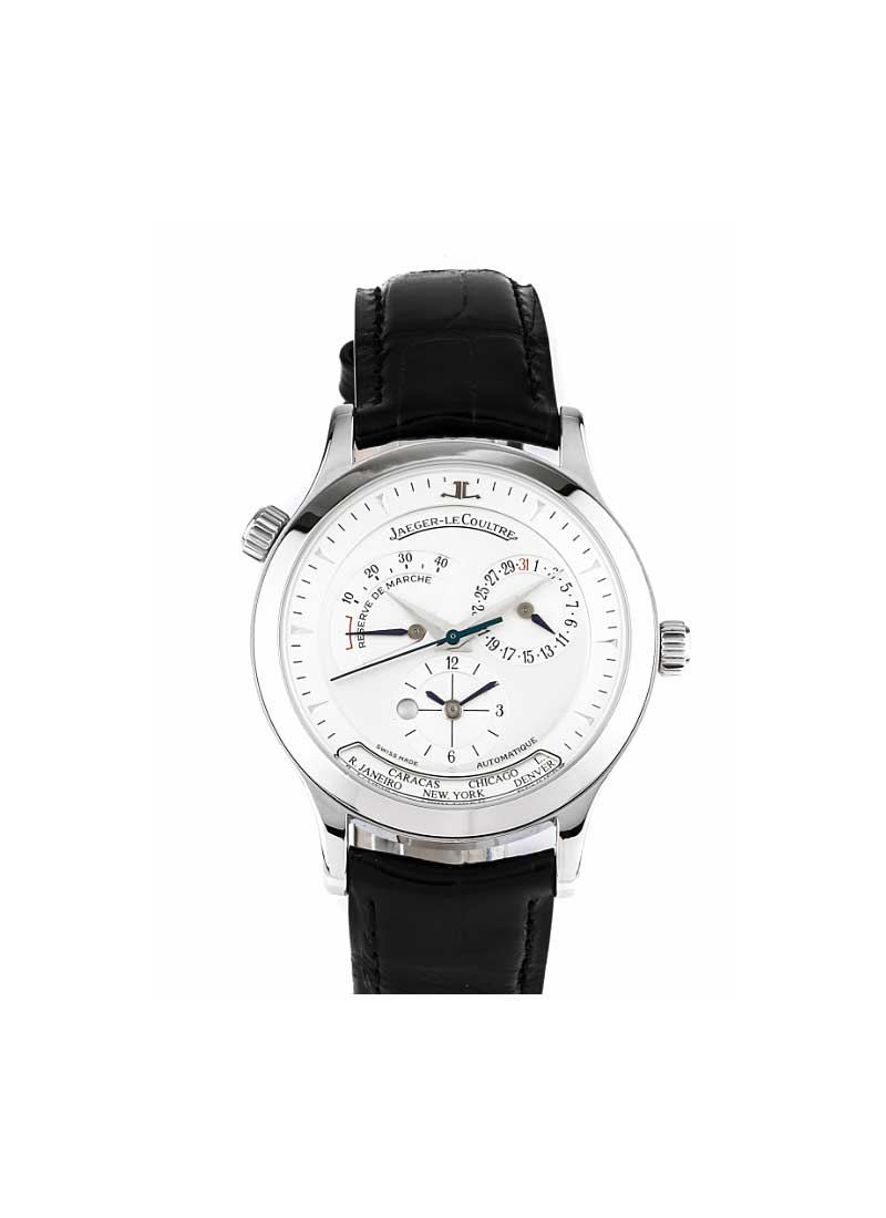 Jaeger - LeCoultre Mater Control Geographic 38mm in Steel