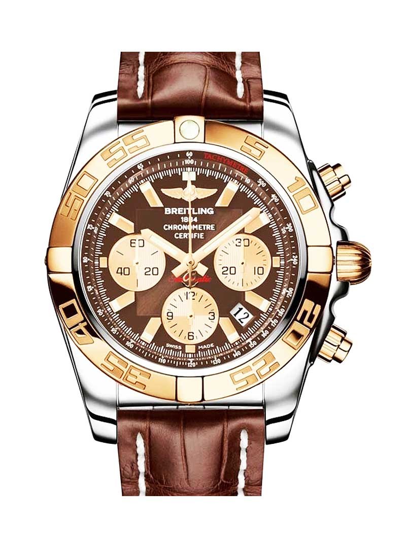 Breitling Chronomat 44 43.5 in Steel and Rose Gold