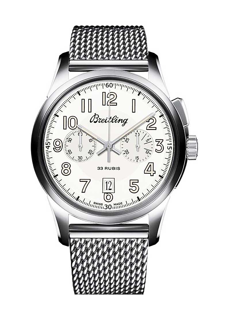 Breitling Transocean Chronograph 1915 43mm in Steel