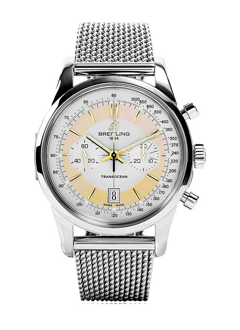 Breitling Transocean Chronograph 43mm in Steel