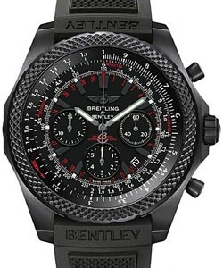 Bentley Light Body Chronograph Automatic in Titanium on Black Rubber Strap with Black Dial - Limited Edition
