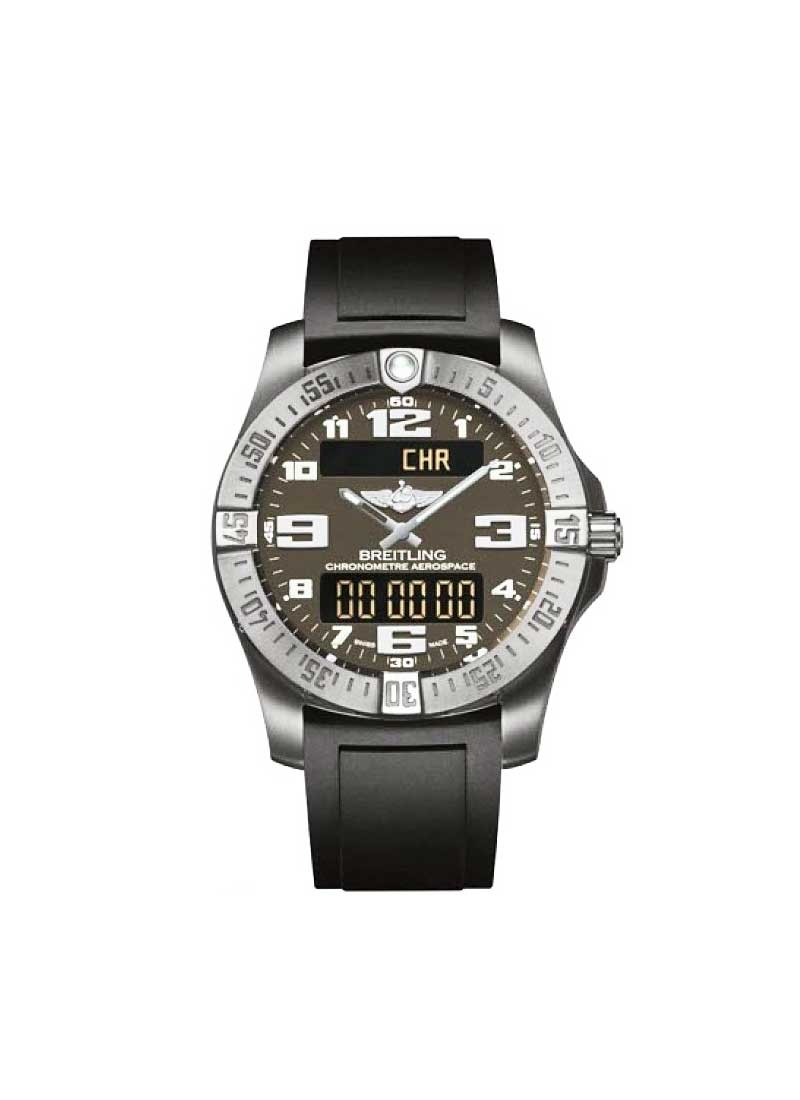 Breitling Aerospace Evo Chronograph LCD Display  in Titanium