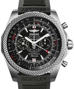 Bentley Supersports Chronograph in Titanium - Limited Eidtion On Black Rubber Strap with Black Dial