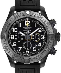 Avenger Hurricane Chronograph in Ultralight Polymer on Black Rubber Strap with Black Dial