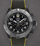 Avenger Hurricane Chronograph in Ultralight Polymer on Anthracite Fabric Strap with Black Dial