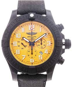 Avenger Hurricane Chronograph in Ultralight Polymer on Anthracite Fabric Strap with Yellow Dial