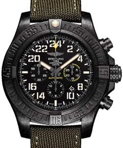 Avenger Hurricane Military in Ultralight Polymer - Limited Edition on Khaki Fabric Strap with Black Dial