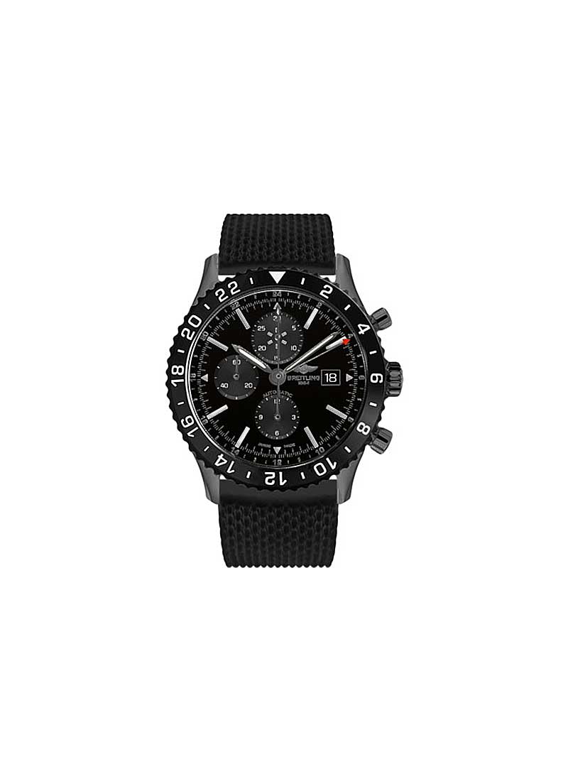 Breitling Chronoliner Automatic in Black Steel