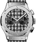 Classic Fusion Chronograph Italia 45mm in Titanium - Limited Edition of 100 Pieces on Black or White and Rubinacci Fabric Strap with Rubinacci Fabric and Black Counters Dial