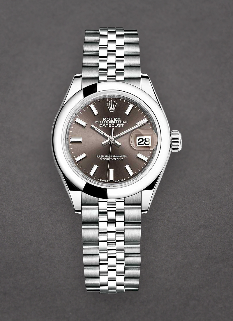 Rolex Unworn Datejust 28mm Automatic in Steel with Domed Bezel