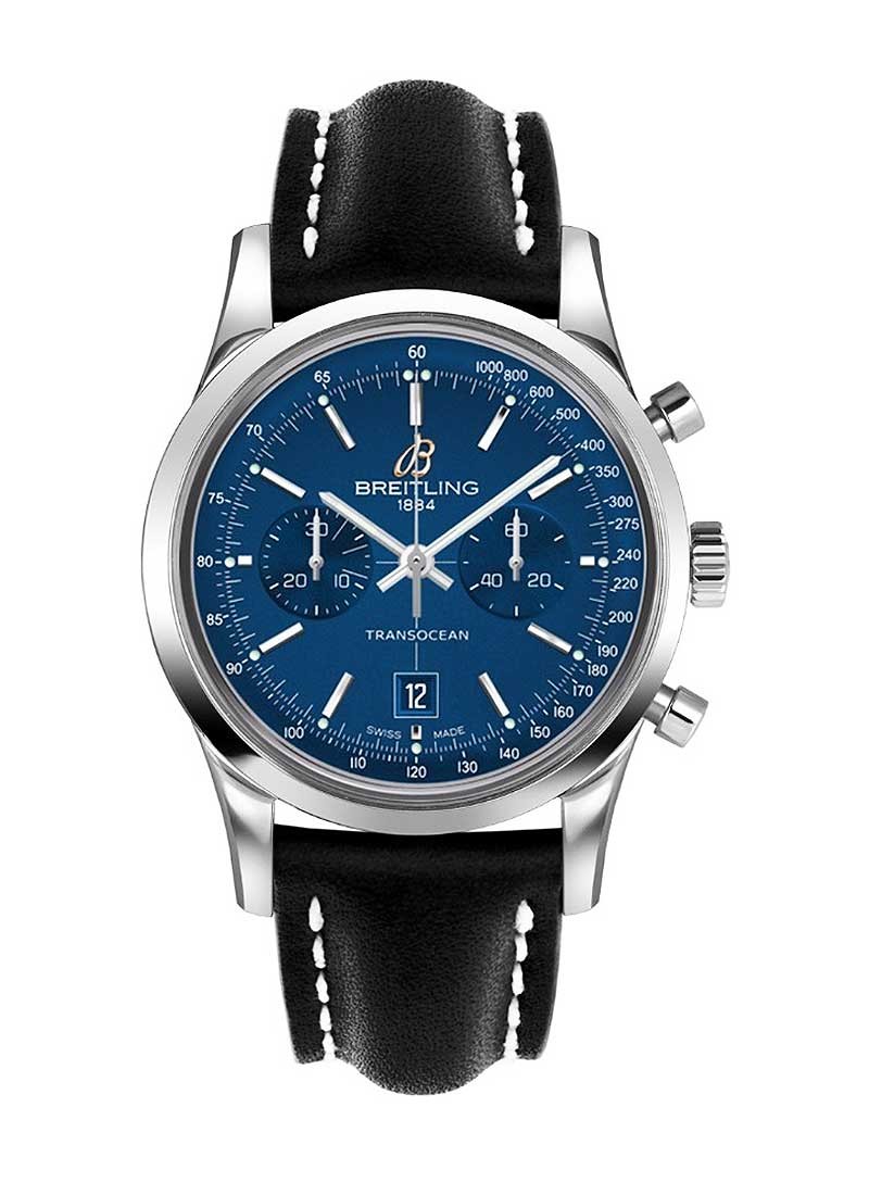 Breitling Transocean Chronograph 38mm in Steel