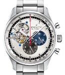 El Primero Chronomaster 1969 42mm in Steel on Steel Braclet with Silver Dial