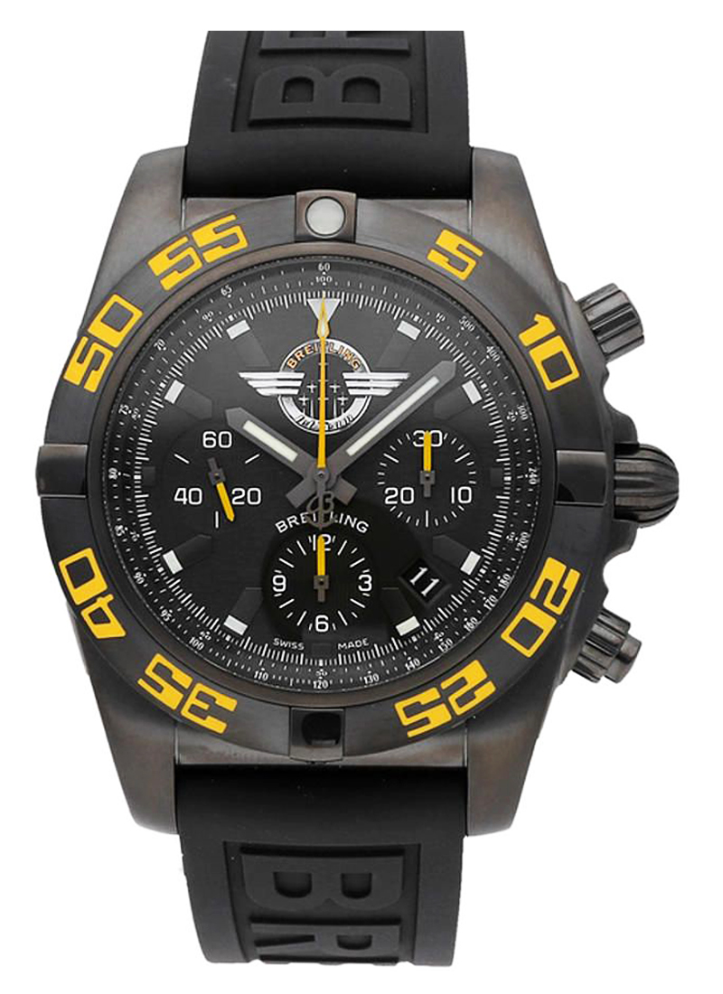 Breitling Chronomat 44 Jet Team USA in Black Steel - Limited Edition