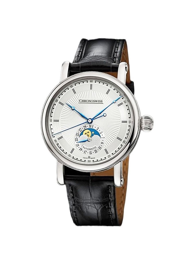 Chronoswiss Moon Phase 40mm in Steel