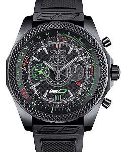 Bentley GT3 in Black Titanium On Black Rubber Strap with Black Dial
