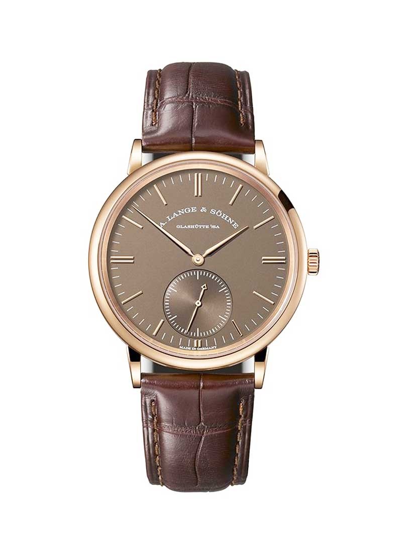 A. Lange & Sohne Saxonia Automatic 38.5mm in Rose Gold