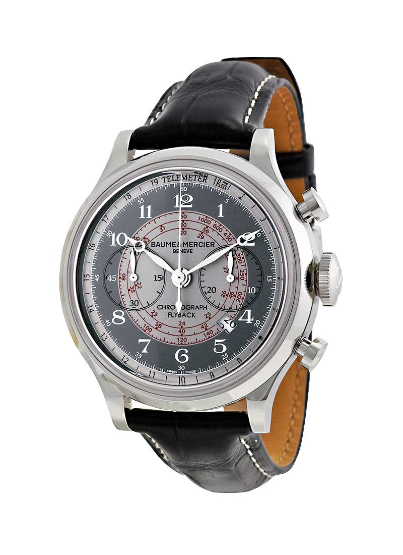 Baume & Mercier Capeland Flyback Chronograph 42mm Automatic in Steel