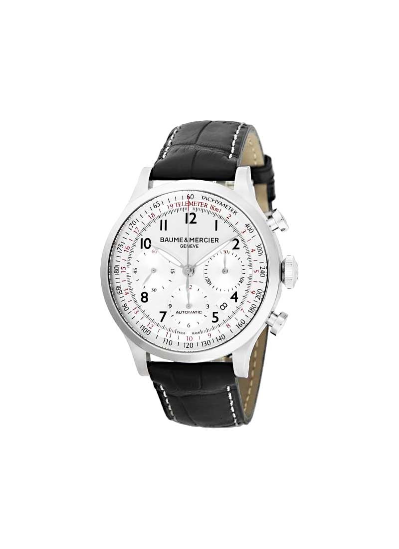 Baume & Mercier Capeland Chronograph 42mm Automatic in Steel