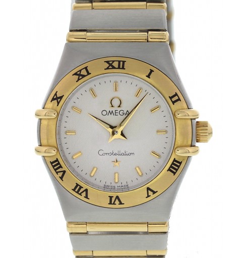 Omega Constellation My Choice in Stainless Steel with Yellow Gold Bezel