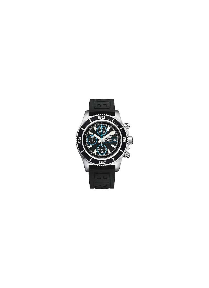 Breitling Superocean Abyss Chronograph II in Steel with Black Bezel