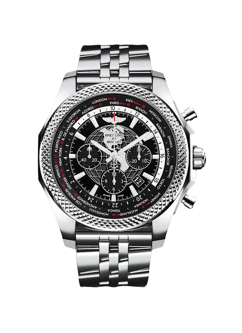 Breitling Bentley B05 Unitime GMT Chronograph in Steel