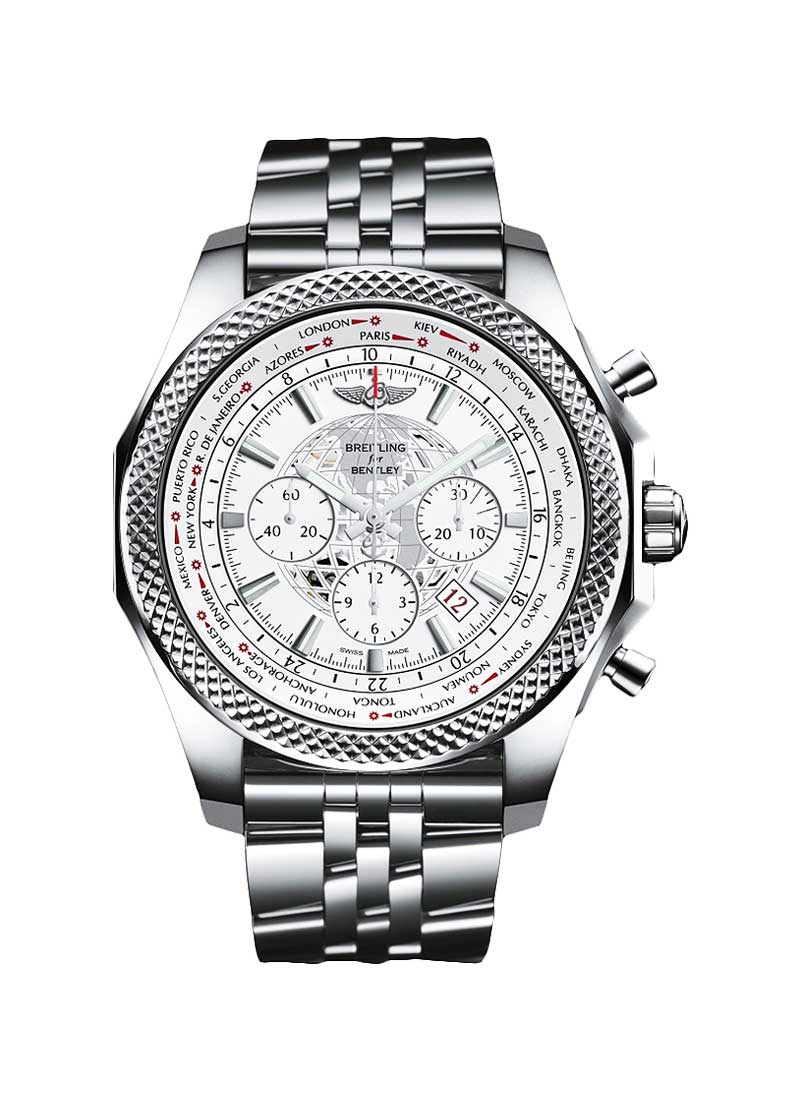 Breitling Bentley B05 Unitime GMT Chronograph in Steel
