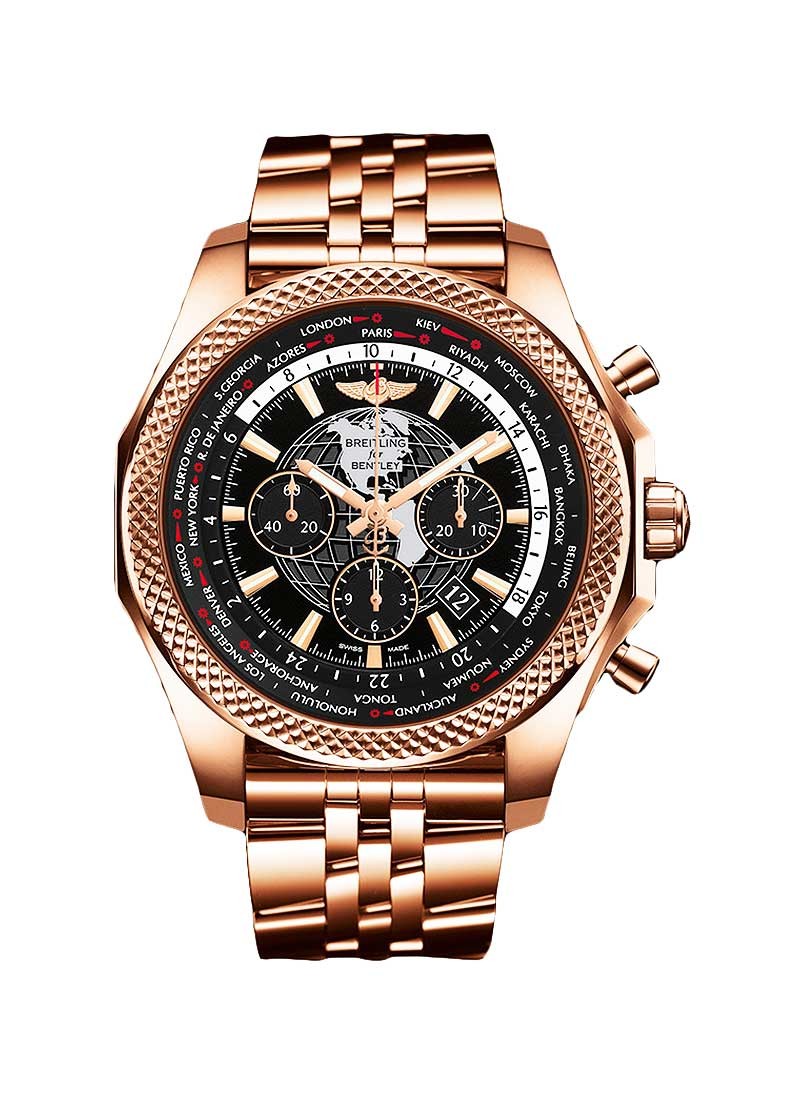 Breitling Bentley B05 Unitime Chronograph 49mm in Rose Gold 
