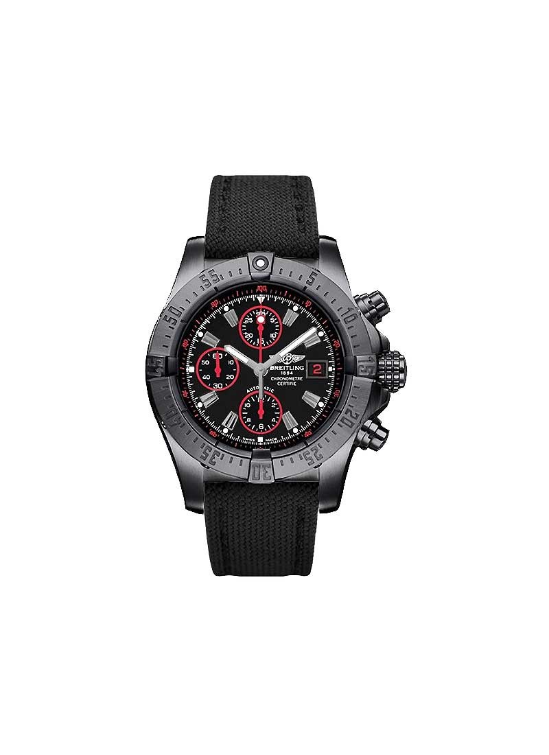 Breitling Avenger Chronograph Automatic in Black PVD Steel