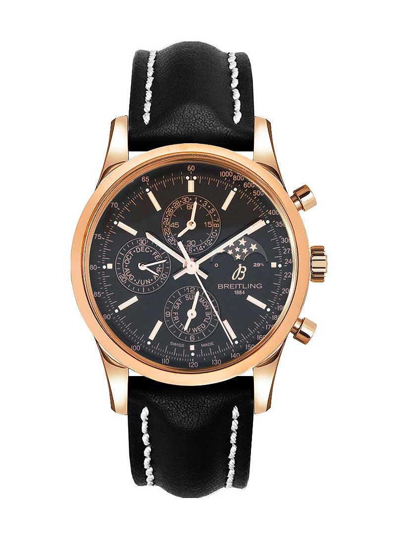Breitling Transocean Chronograph 43mm in Rose Gold
