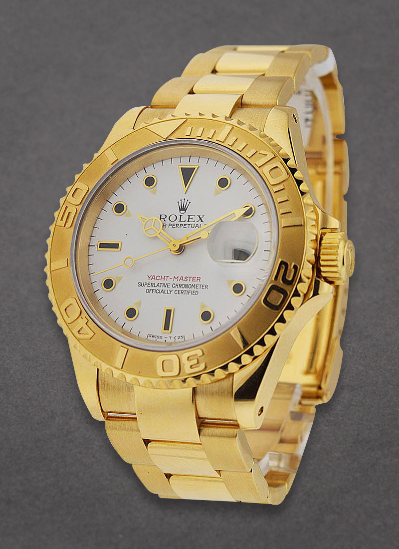 Pre-Owned Rolex Yacht-master Large Size 40mm in Yellow Gold