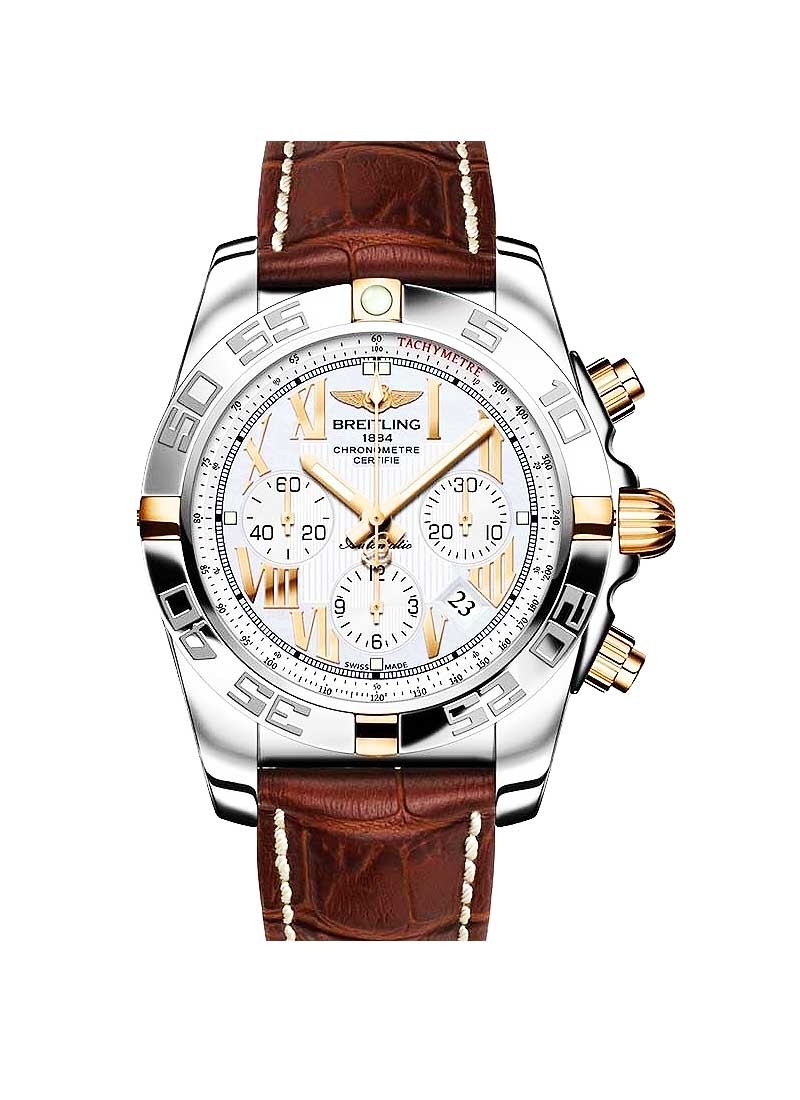 Breitling Chronomat 44 in Steel and Rose Gold