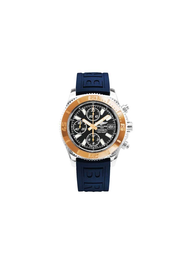 Breitling Superocean Chronograph II 44mm in Steel with Rose Gold Bezel