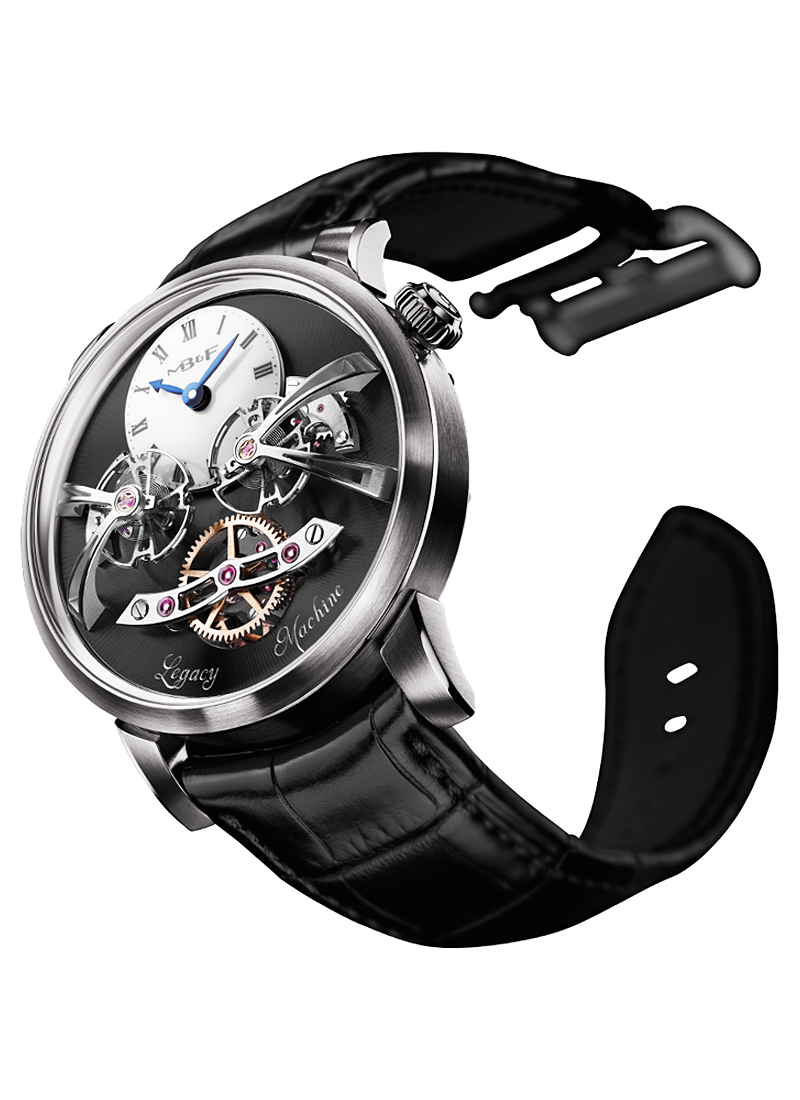 MB & F Legacy Machine N2 LM2  44mm in White Gold