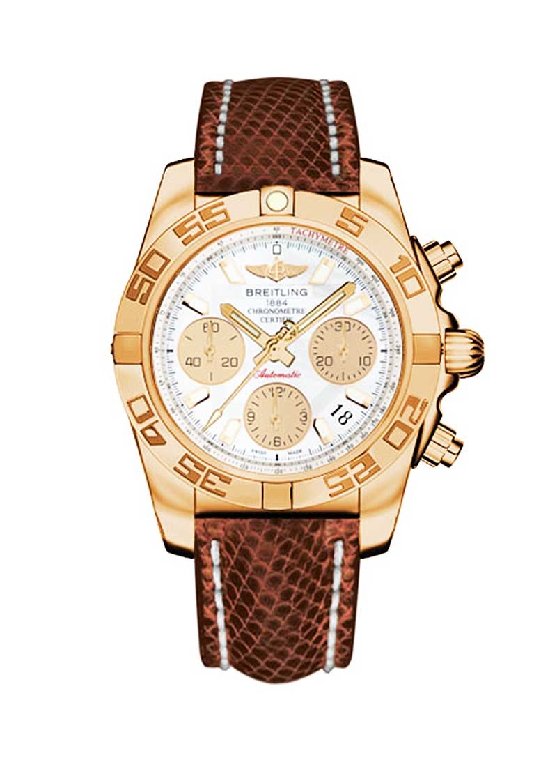 Breitling Chronomat 41 Automatic in Rose Gold