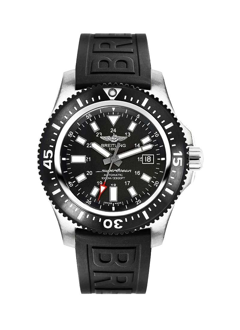 Breitling Superocean 44mm Automatic in Steel with Black Ceramic Bezel