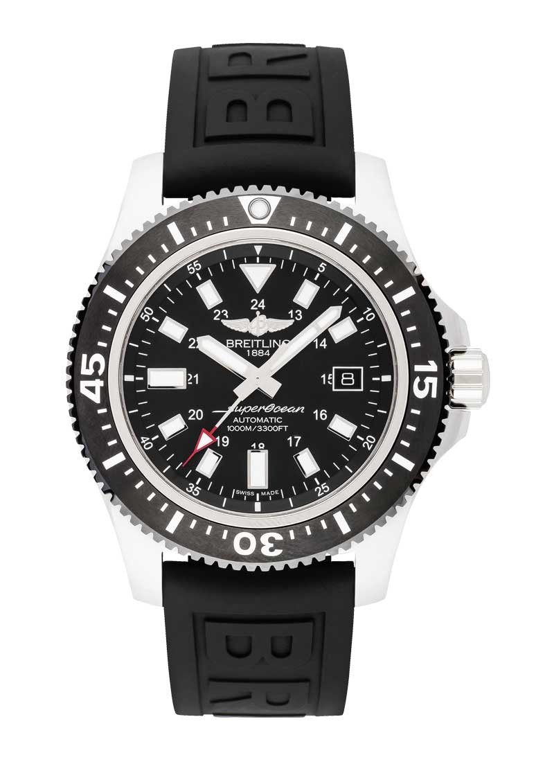 Breitling Superocean 44mm Automatic in Steel with Black Ceramic Bezel