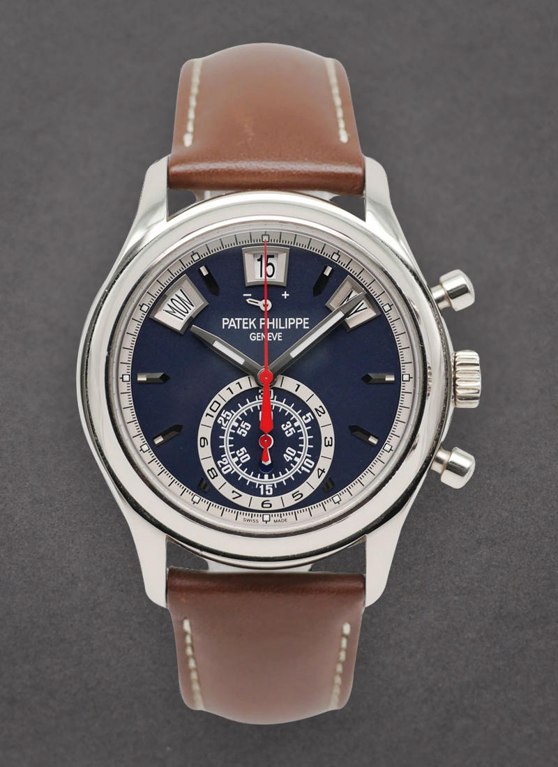 Patek Philippe Annual Calendar Chronograph 5960G in White Gold